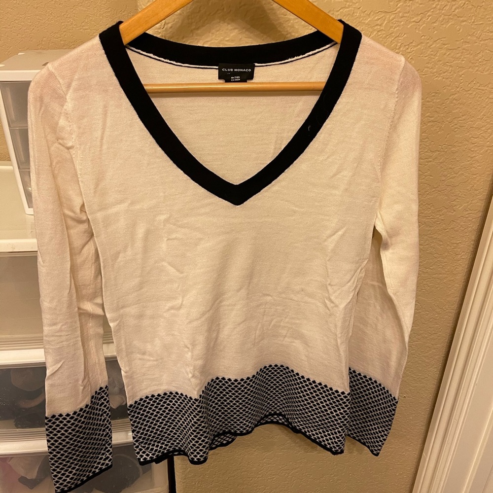 Club Monaco Sweater Top, size M